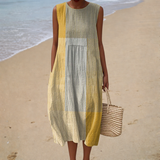 Susanne | Bequemes Sommerkleid ohne Ärmel