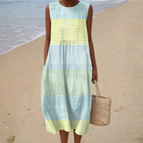 Rosemarie | Bequemes ärmelloses Sommerkleid