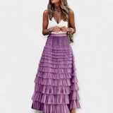 Valerie - Boho-Rock mit Netz-Satin-Verarbeitung