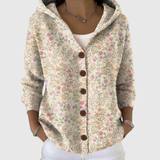Elke | Kapuzen-Strickjacke