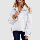 Anežka - Oversize-Bluse mit Kapuze