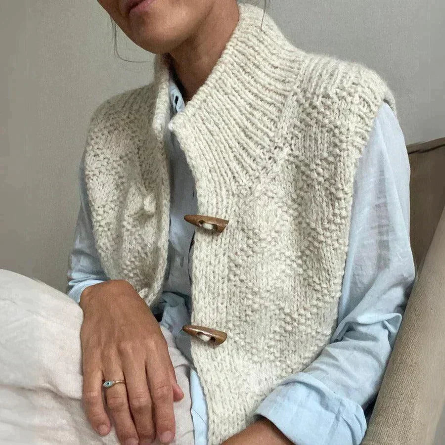 Marianne schlichte Weste, weitere Ansicht – Elara München