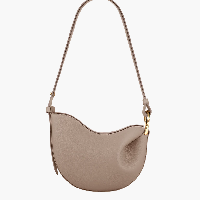 Tote Bag Damen Vegan – Große Schultertasche aus Kunstleder in Cognac