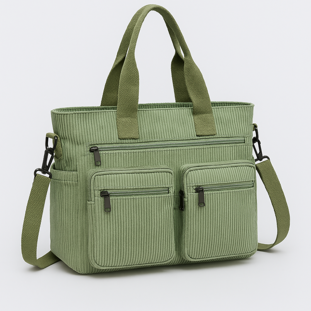 Damen Cord Tasche – Geräumig, Trendy & Für Alltag