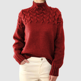 Štěpánka – Warmer Pullover mit Rollkragen