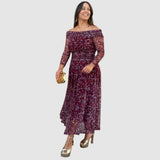 Heidi | Kleid mit schulterfreien Ärmeln
