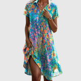 Barbara | Trendiges bequemes Sommerkleid