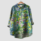Monika | Sommerbluse mit Ornamentmuster