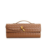 Geflochtene Damen Clutch aus Echtleder – Elegant & Vielseitig