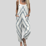Stefanie | Latzhose mit Zickzack-Muster