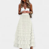 Valerie - Boho-Rock mit Netz-Satin-Verarbeitung