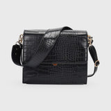Crossbody Tasche Damen Croco Look – Vegan Leder & Elegant