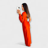 Simone | Elegantes Kleid mit feiner Struktur