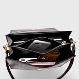 Crossbody Tasche Damen Croco Look – Vegan Leder & Elegant