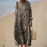 Regina | Flatterndes Sommerkleid mit Druck