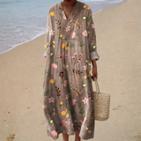 Rita | Flatterndes Sommerkleid mit Druck
