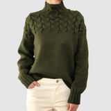 Štěpánka – Warmer Pullover mit Rollkragen