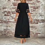 Helga | Kaschierendes Midi-Kleid