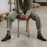 Meta | Elegante Stiefelette mit spitzer Zehenform