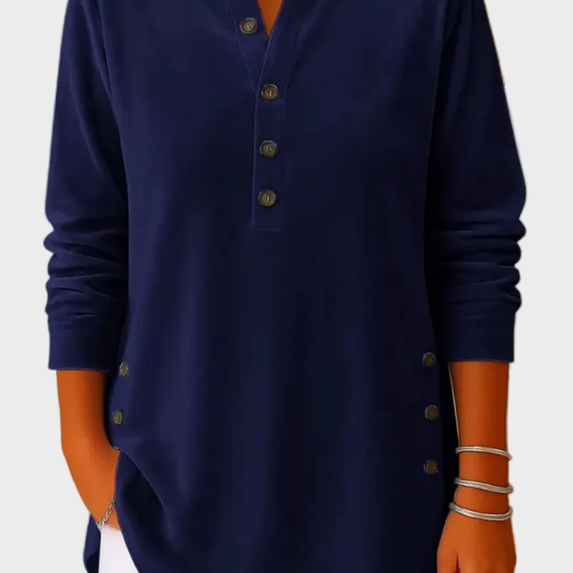 Meredith - Klassischer Pullover mit Rundhalsausschnitt