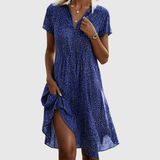 Barbara | Trendiges bequemes Sommerkleid