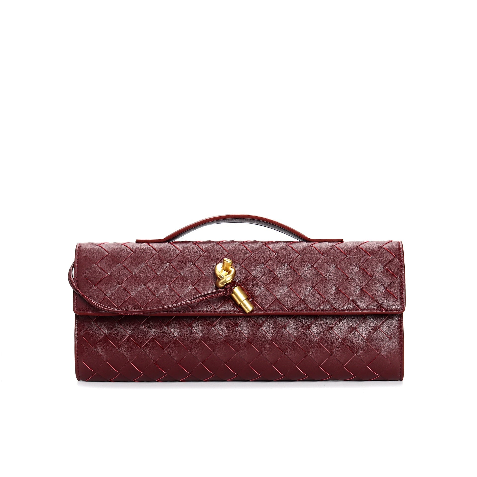 Geflochtene Damen Clutch aus Echtleder – Elegant & Vielseitig