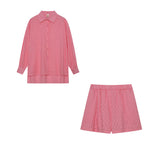 Jutta | Leichtes Set aus Hemd und Shorts