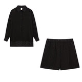 Jutta | Leichtes Set aus Hemd und Shorts