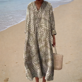 Sandra | Flatterndes bedrucktes Sommerkleid