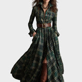 Evelyn - Klassisches Elegantes Hemdkleid