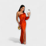 Simone | Elegantes Kleid mit feiner Struktur