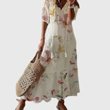 Marlene | Vintage Boho-Maxikleid