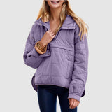Anežka - Oversize-Bluse mit Kapuze
