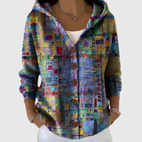 Helga | Kapuzen-Strickjacke
