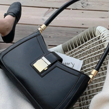 Damen Schultertasche Schwarz – Elegant & mit Reißverschluss