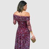 Heidi | Kleid mit schulterfreien Ärmeln