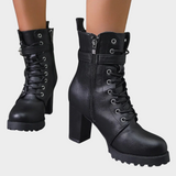 Regine | Stiefelette mit ausgestelltem Absatz