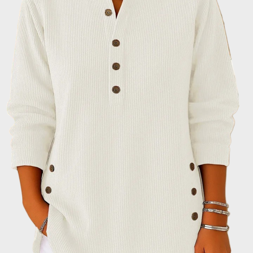 Seraphina - Klassischer Pullover mit Rundhalsausschnitt