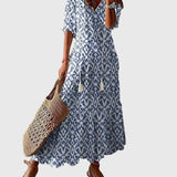 Marlene | Vintage Boho-Maxikleid