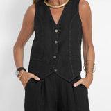 Martina | Set aus Weste und weiter Hose