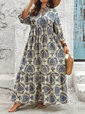 Molly - Boho-Mosaik-Kleid