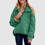 Anežka - Oversize-Bluse mit Kapuze
