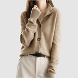 Viktorie - Luxurieller Kaschmirpullover aus Strick
