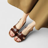 Verena | Leichte Sandalen mit Blockabsatz