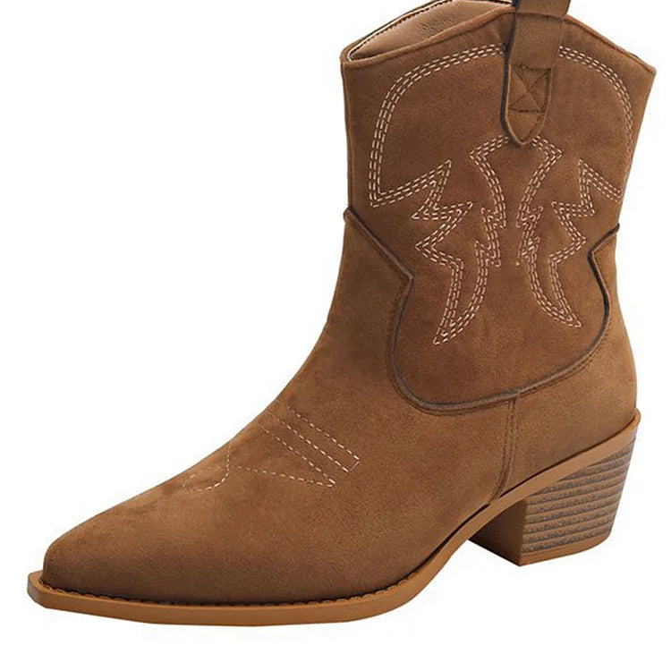 Renate | Western-Stiefel mit spitzer Zehenform