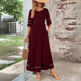 Helga | Kaschierendes Midi-Kleid