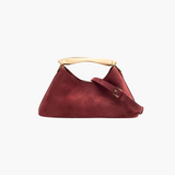 Luxuriöse Mini-Handtasche aus veganem Wildleder – Eleganter Look