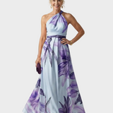 Michaela | Maxikleid mit Blumenmuster