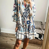 Simone | Leichtes Boho-Tunikakleid