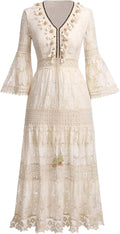Amary - Boho-Spitzenkleid